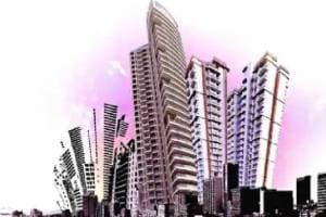 Three 65 floor buildings on the site of Naigaon BDD Mumbai