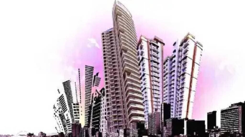 Three 65 floor buildings on the site of Naigaon BDD Mumbai