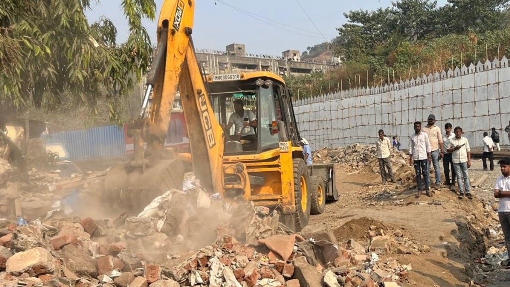 Chandivali asalfa five constructions demolished