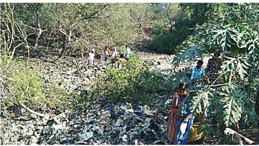 Mumbai sludge disposed in kandalvan