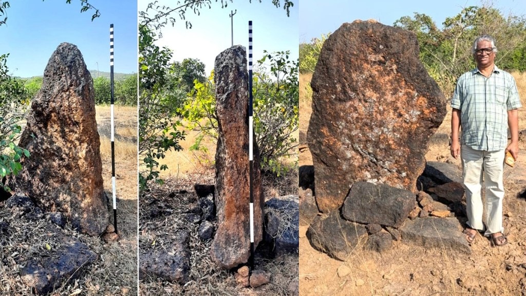 monolith monuments found in kumbhavade village,