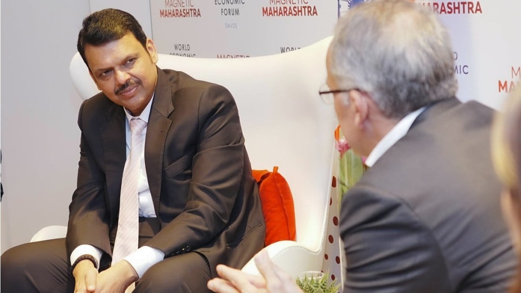 Devendra fadnavis davos marathi news