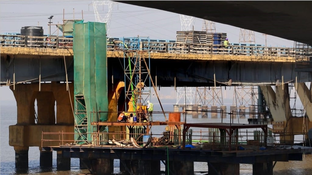 thane creek bridge 3 loksatta news