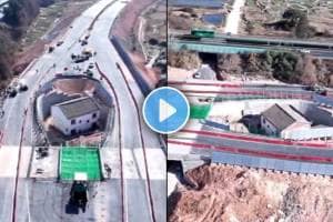 china news highway house viral video