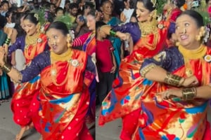 Mother daughter amazing duo did an amazing dance on the Koli song Video viral