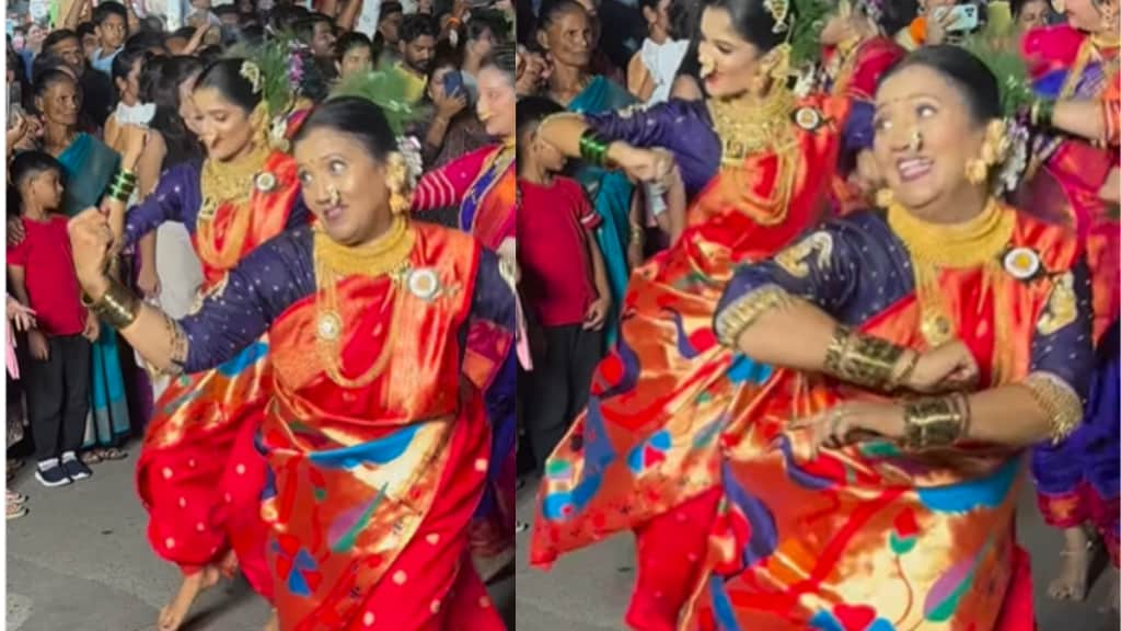 Mother daughter amazing duo did an amazing dance on the Koli song Video viral