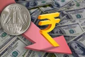 Rupee biggest fall in two weeks print eco news