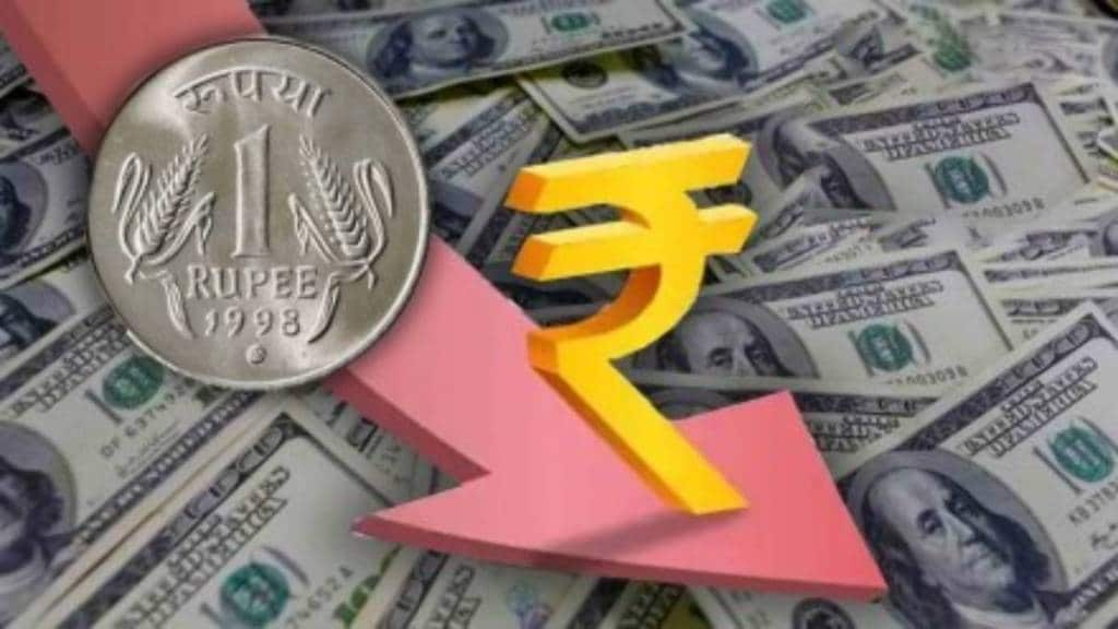 Rupee biggest fall in two weeks print eco news