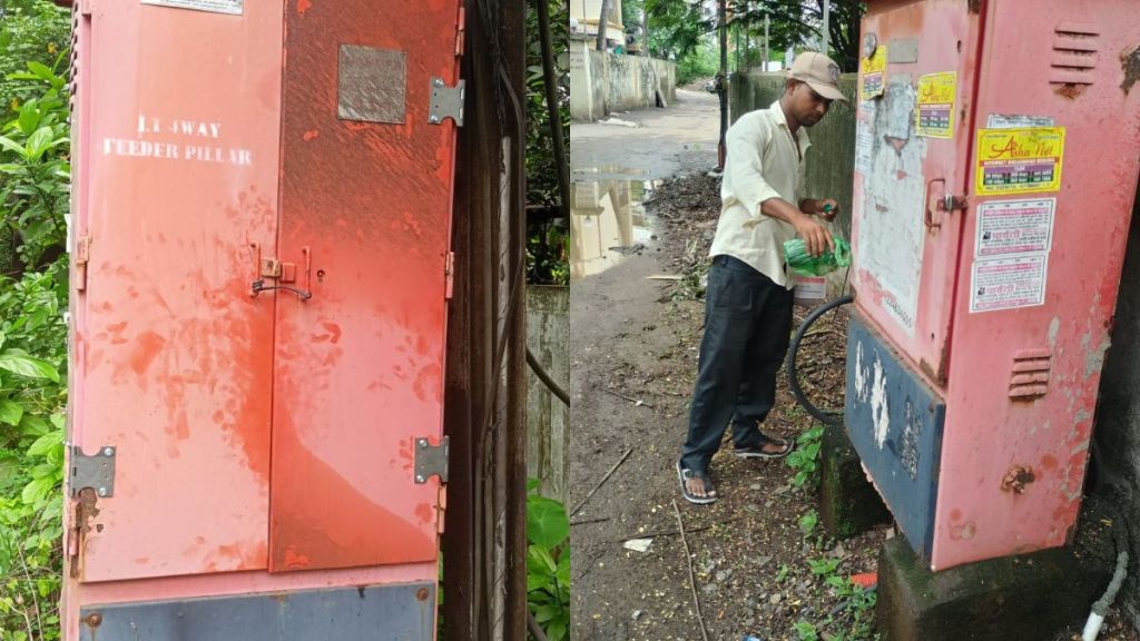 Mahavitaran seals open electrical boxes in Vasai