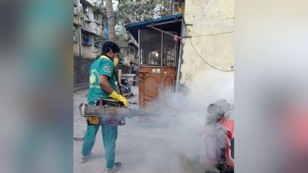 Chemicals are now used to eliminate mosquitoes in vasai