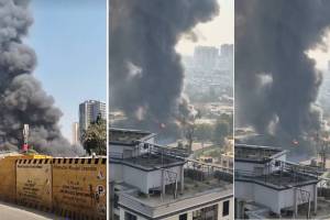 Fire breaks out at Goregaon furniture market