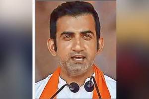 Loksatta anvyarth Gautam Gambhir India lose in Test series