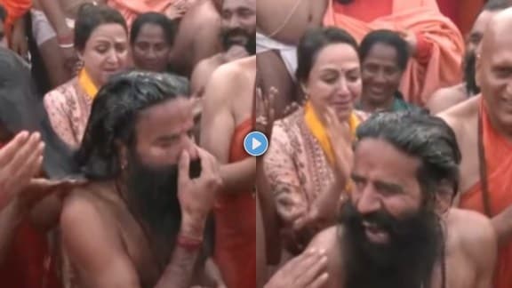 hema malini laughed at ramdev baba