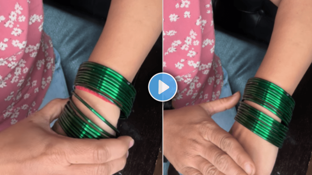 How to remove glass bangles from hands trick to remove bangles video viral on social media