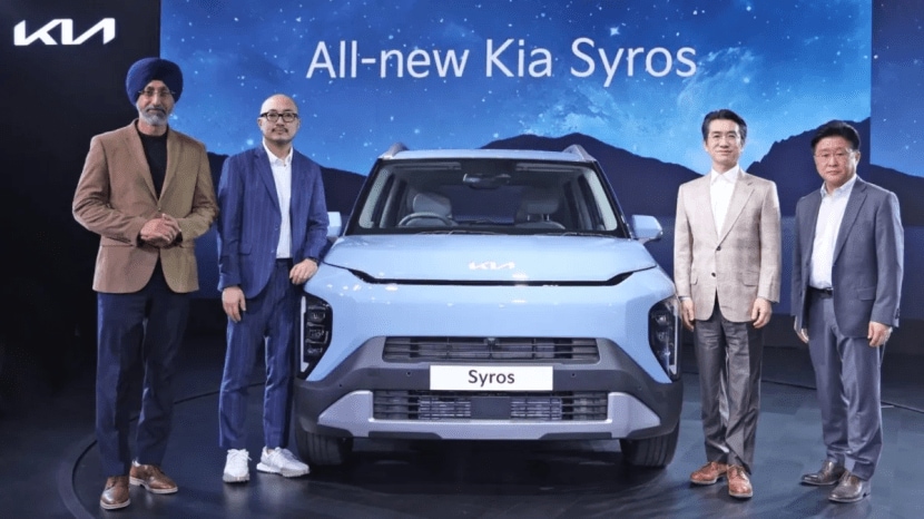 The Syros is Kia India’s second compact SUV, with pricing set to be revealed in February 2025. (Image: FE)