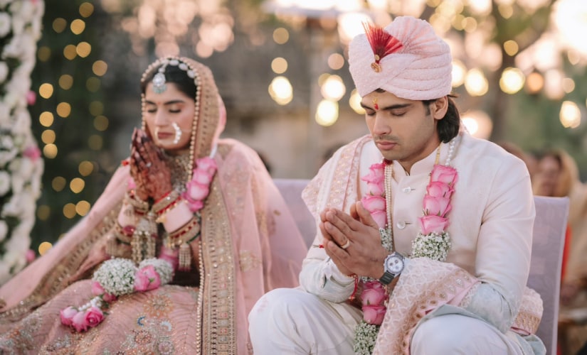 Neeraj Chopra Married to Long Time Girlfriend Himani Mor Former Tennis Player