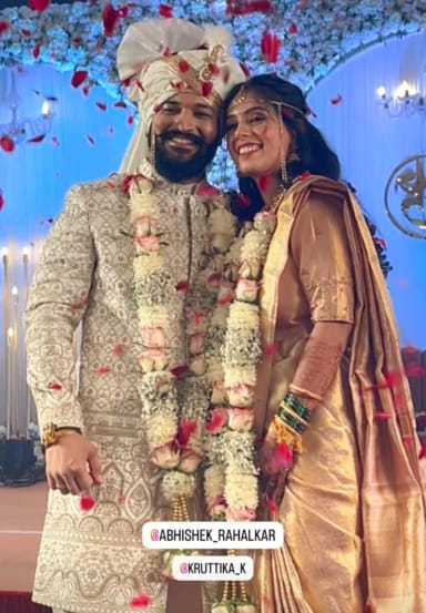 Marathi Actor Abhishek Rahalkar Wedding