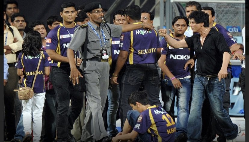 Shahrukh Khan Fight with Security Officer at Wankhede