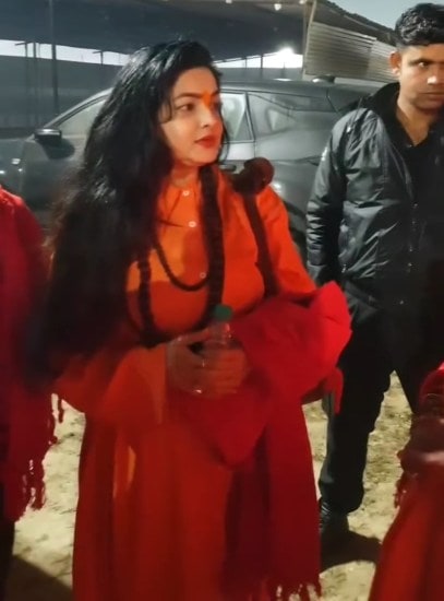 Mamta Kulkarni sanyaas initiation