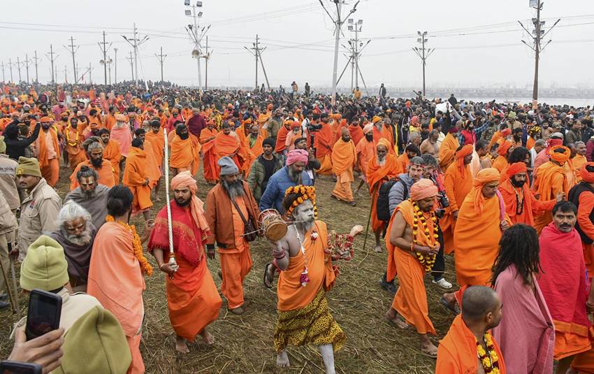 Naga Sadhus Morning Wake Up Time