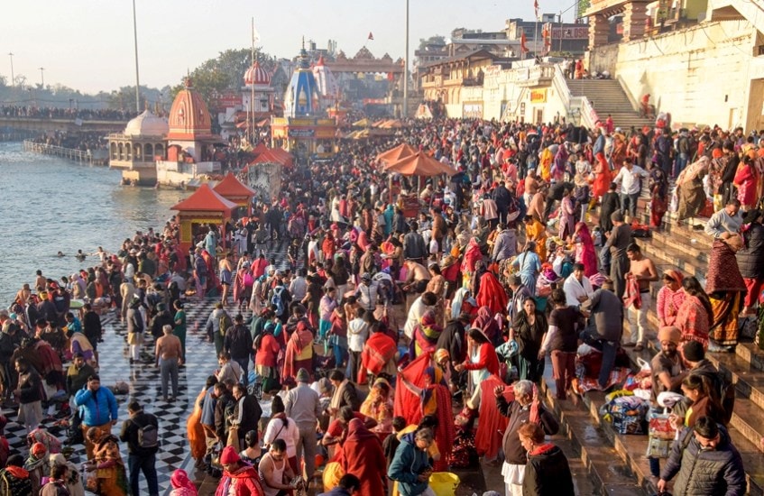 First Shahi Snan at Maha Kumbh