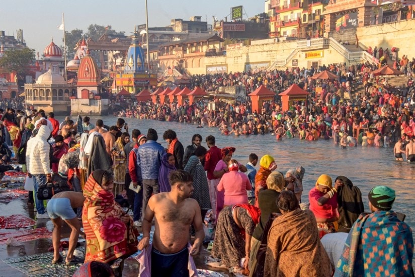 Naga sadhus at Maha Kumbh