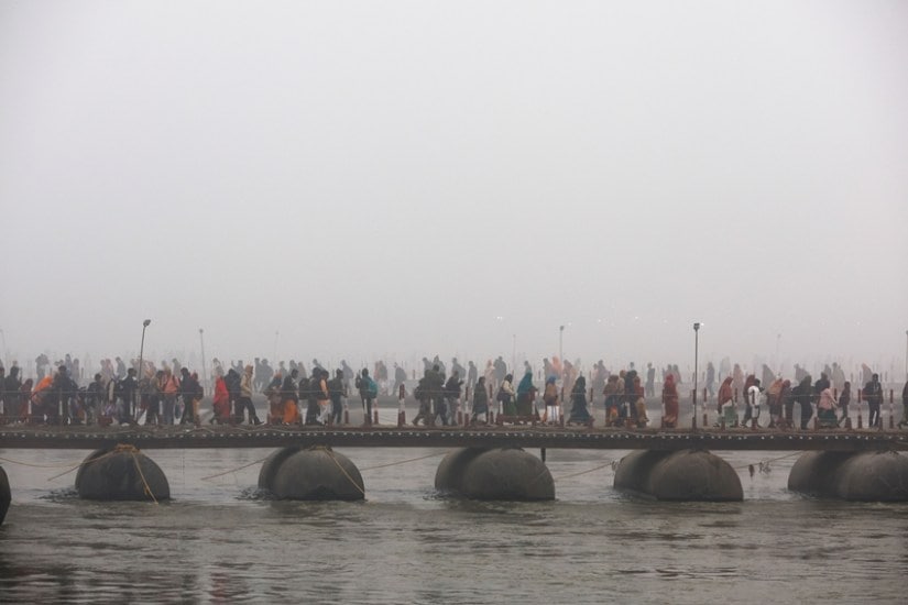 Kalpavas during Kumbh Mela