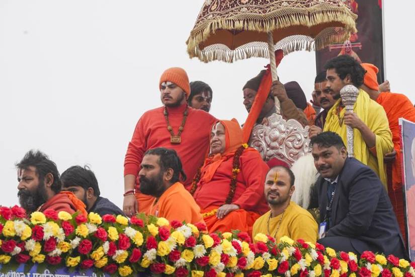 Maha Kumbh 2025 Saint Photo