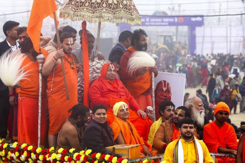 Maha Kumbh 2025 Saint Mahatma photo