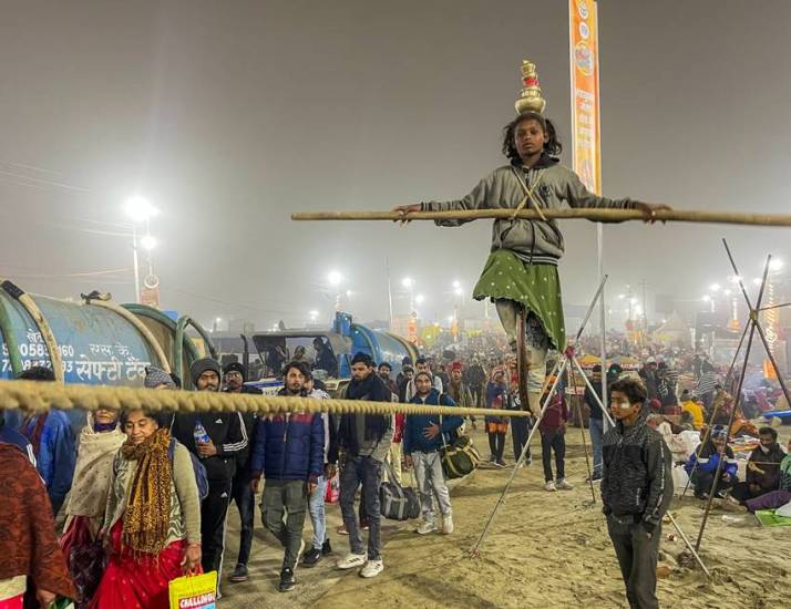  Maha Kumbh 2025 Drone Image