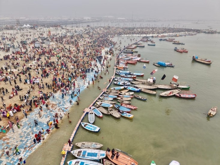 Security at the Maha Kumbh Mela