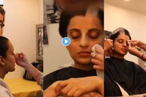 kangana ranaut makeup indira gandhi prosthetic make up