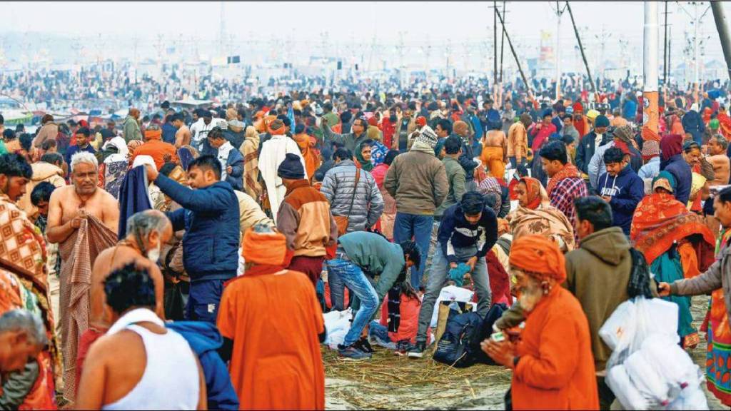 mahakumbh 2025 kumbh mela kicks off with paush poornima in prayagraj