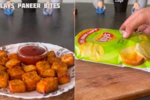 Lays Paneer Bites Recipe in marathi easy paneer recipe