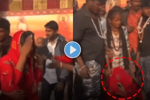 MahaKumbh Mela Viral Girl Monalisa faced harrasement and trouble from people hide under blanket video viral