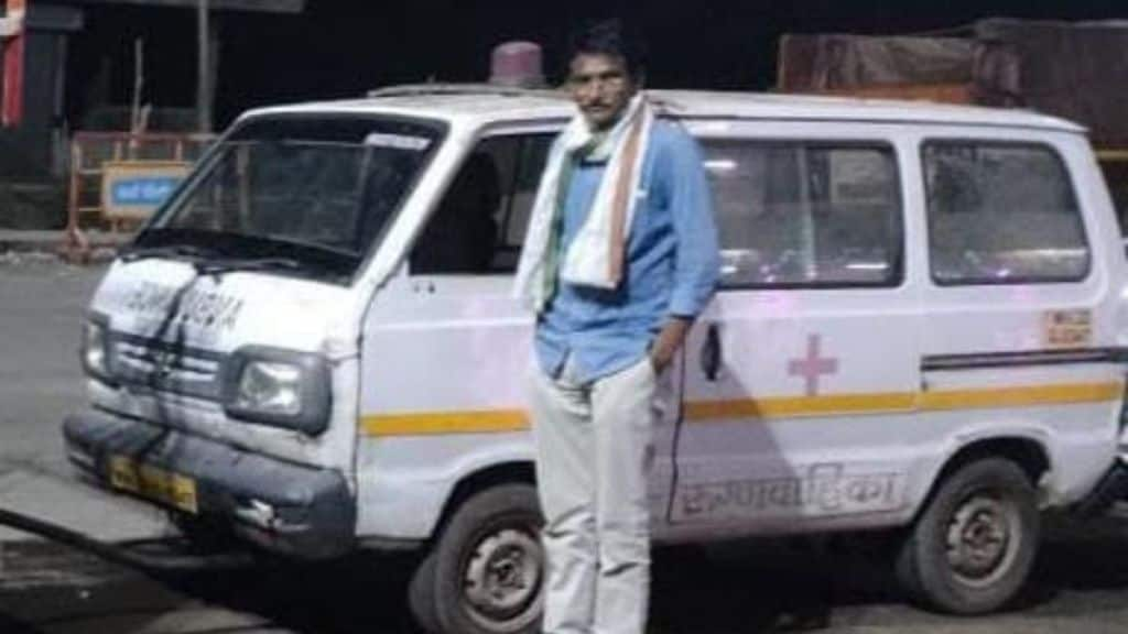 man sold car gifted by friend and buy an ambulance