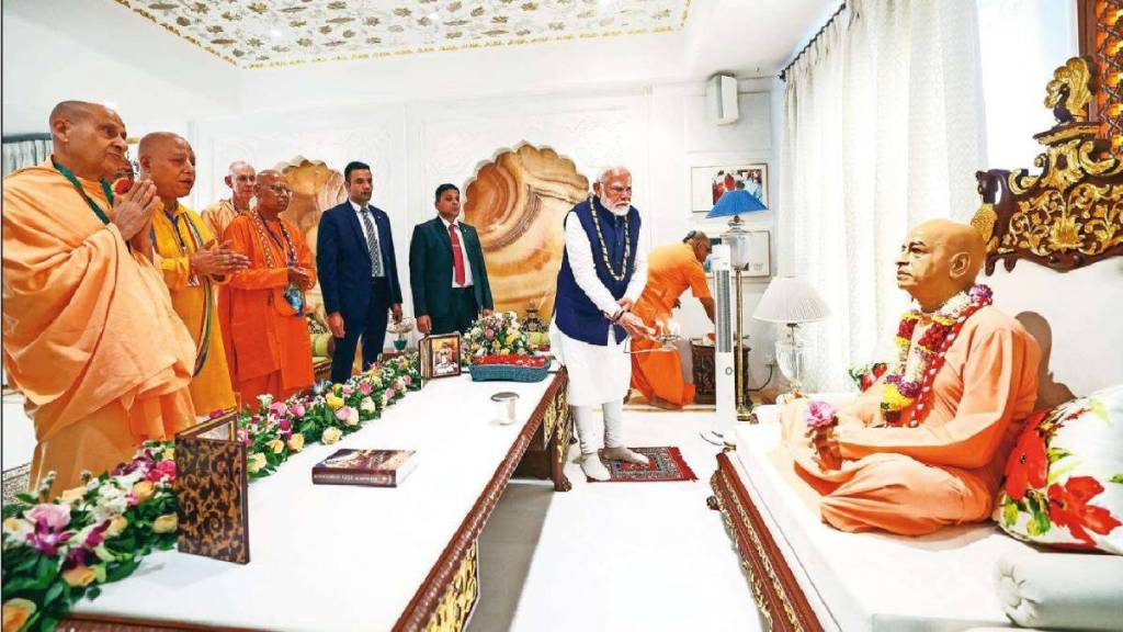 PM Modi Inaugurates Grand ISKCON Temple in Navi mumbai