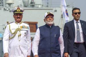 PM Modi to dedicate 3 frontline naval combatants to nation