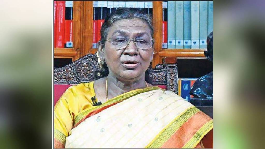 Draupadi Murmu supports the election policy