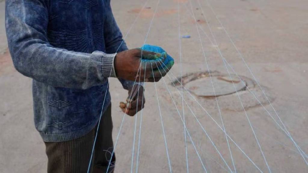 nylon manjha, Kite festival