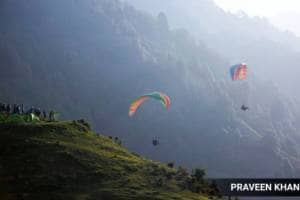 paragliding in goa