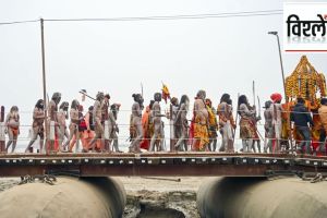 pontoon bridge pipe ka pul mahakumbh