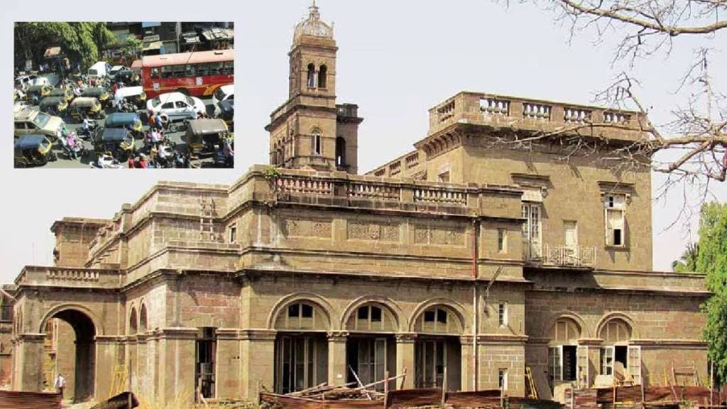 traffic solutions at Pune University after traffic solutions issue clear