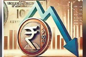 lowest exchange rate of the Indian currency the rupee