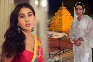 sara ali khan visited shri shailam jyotirlinga