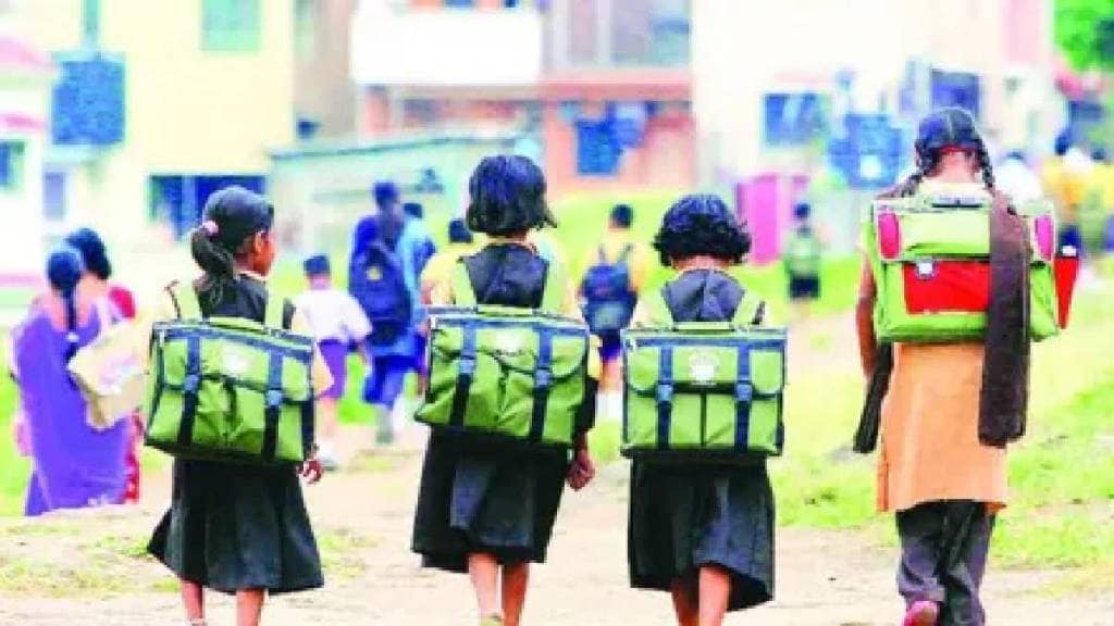 Government school Number of students who have increased during the Corona period returns to their original positions Mumbai news