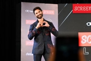 shahid kapoor at screen