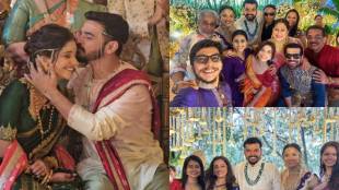 rang maza vegala team attends shivani sonar and ambar ganpule wedding