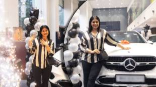 sonali kulkarni bought new new mercedes benz car