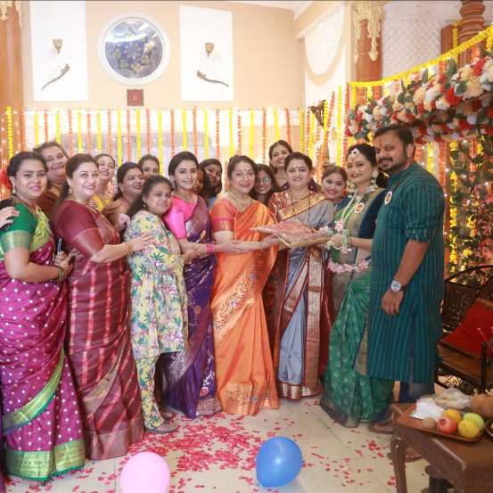 tharla tar mag fame monika dabade baby shower ceremony